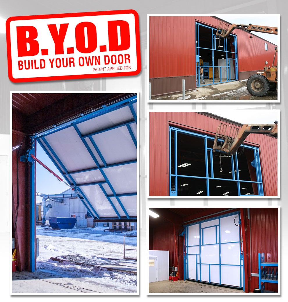Build your own hydraulic door! Only from Schweiss