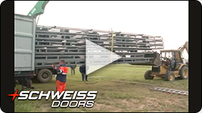 Schweiss Doors is ready to ship around the world.