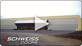 Schweiss Door has options for truss placement